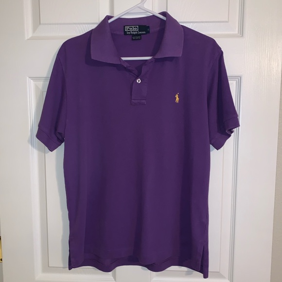 Polo by Ralph Lauren Purple Polo Shirt - Picture 1 of 4